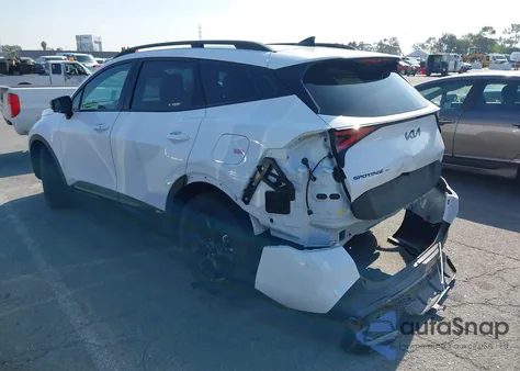 2025 Kia Sportage X-Pro Prestige from USA, damaged, VIN 5XYK7CDF6SG235374